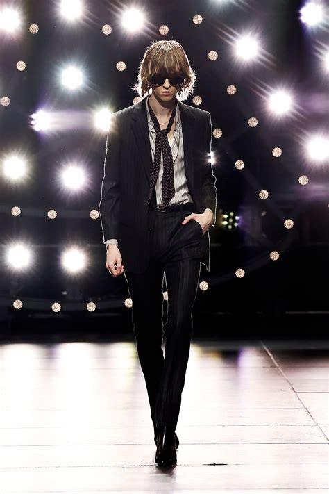 hedi slimane runway